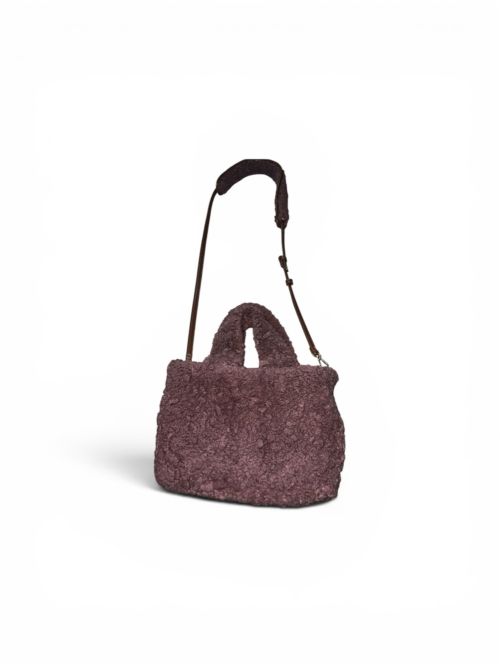GUC~Laundry faux sherpa purse